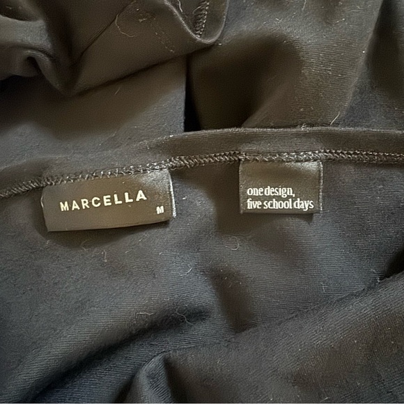 Marcella Manhattan One Shoulder Midi Dress - Picture 9 of 10